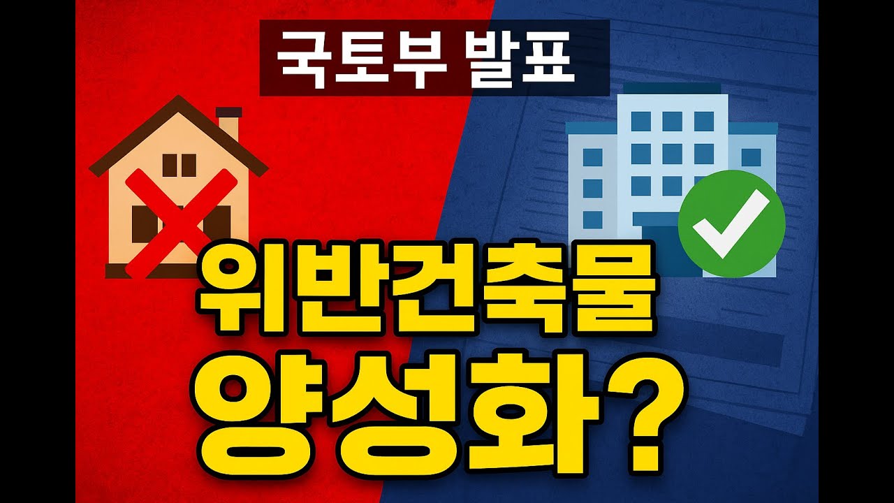 주거용 위반건축물 일시적 합법전환 [(특정건축물 정리법 시행)]