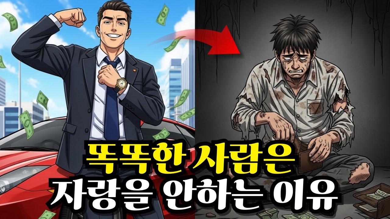 [겸양지덕] 자존심 상해도 절대 자랑하고 다니면 안되는 이유